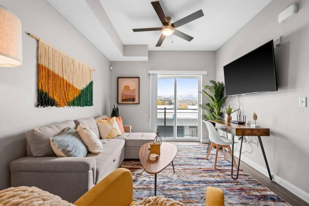 City View Boho Apt Stocked W Everything You Need Salt Lake City Buitenkant foto